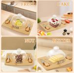 Pizza & Steakes Serving Tray With Knifes Engraved