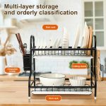 2 And 3 Tier Dish Drying Rack - Image 16