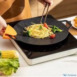 34 CM Non Stick Korean BBQ Grill Pan - Image 4