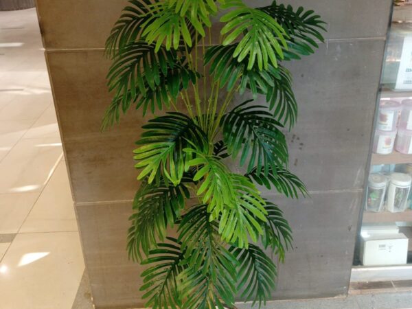 Home Decor Corner Big Plant With Fibre Pot 5ft Height With Stone