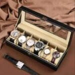 Premium Quality 6 Slot Watch Box - Image 2