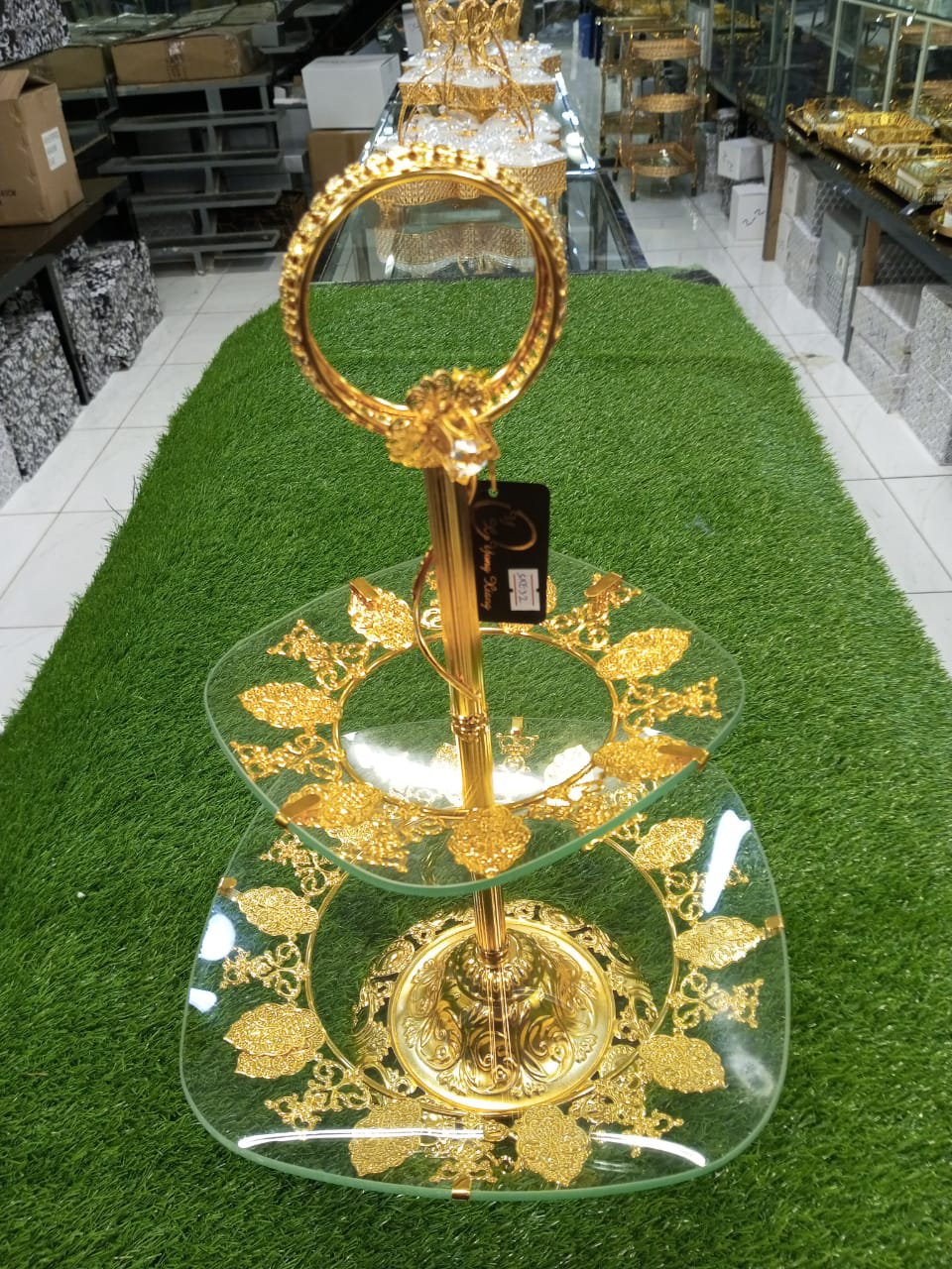 2026/06/1010762161.jpg Imported 2 Tier Pastry Stand - Image 1