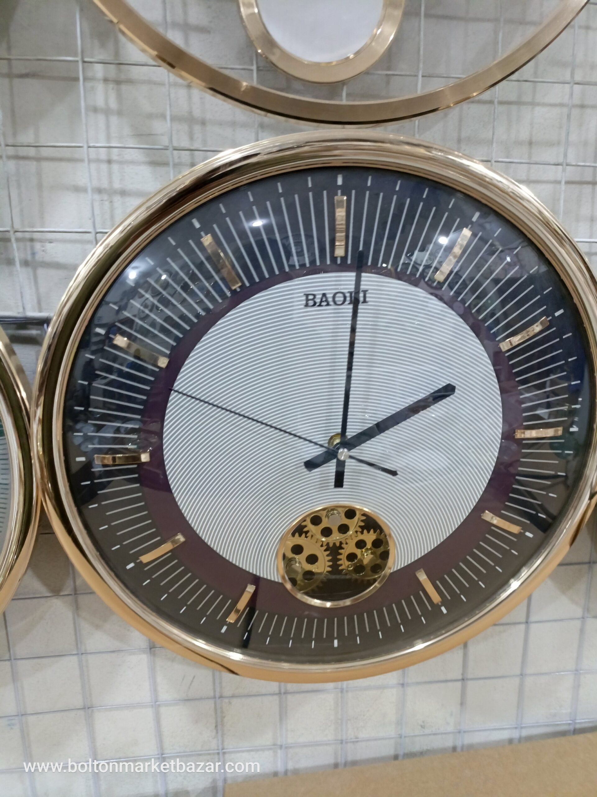 2026/06/1010818066-scaled.jpg New Look Imported Gear Wall Decor Clock - Image 1