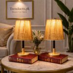 Premium Quality 2pc Bedroom Table Lamp