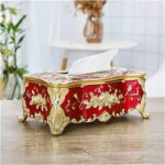 Tissue Box Vintage Rose Petal Box Size