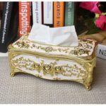 Tissue Box Vintage Rose Petal Box Size - Image 2