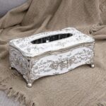 Tissue Box Vintage Rose Petal Box Size - Image 5