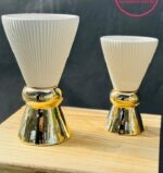 Premium Quality 2pc Ceramic Vase 8 Inch & 11 Inch - Image 2
