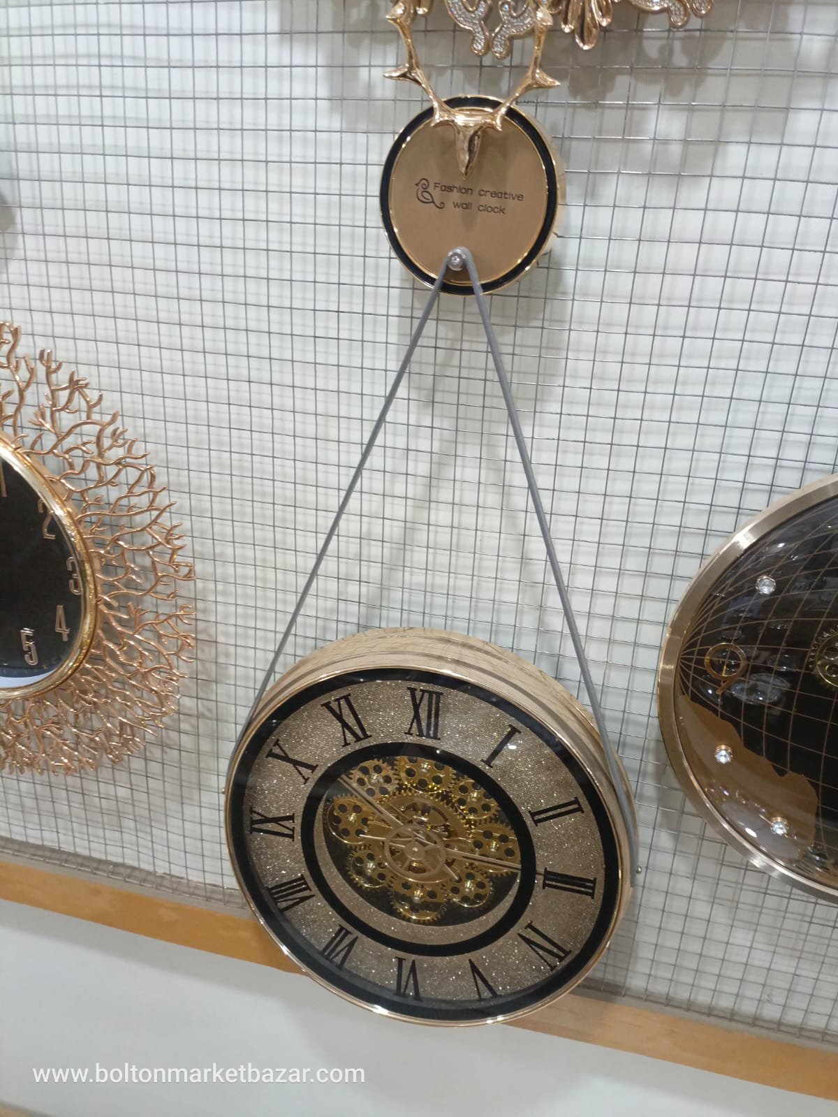 2026/07/1011085767.jpg New Style Imported Fancy Wall Clock - Image 1